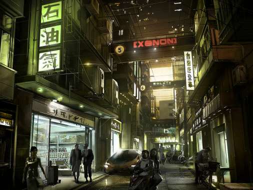 Deus Ex: Human Revolution Mobile Horizontal fond d'cran