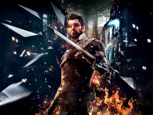 Deus Ex: Mankind Divided Mobile Horizontal fond d'cran