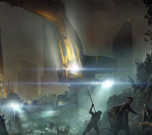 Deus Ex: Mankind Divided Mobile Horizontal fond d'cran