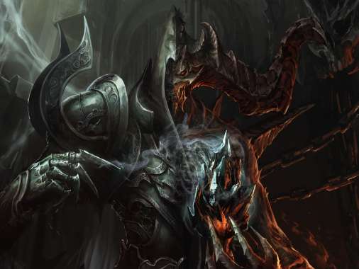 Diablo 3: Reaper of Souls Fan Art Mobile Horizontal fond d'cran