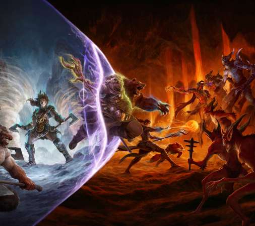 Diablo 4: Season of Infernal Chaos Mobile Horizontal fond d'cran