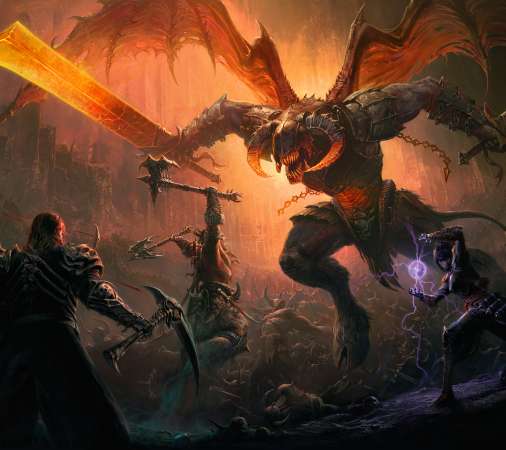 Diablo Immortal Mvil Horizontal fondo de escritorio