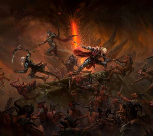 Diablo Immortal Mobile Horizontal fond d'cran