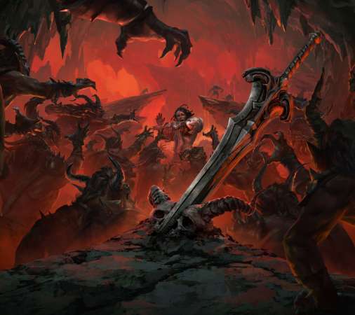 Diablo Immortal Mobile Horizontal fond d'cran