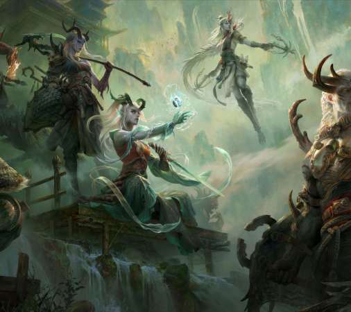 Diablo Immortal Mobile Horizontal fond d'cran