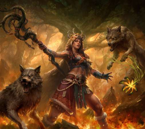 Diablo Immortal Mobile Horizontal fond d'cran