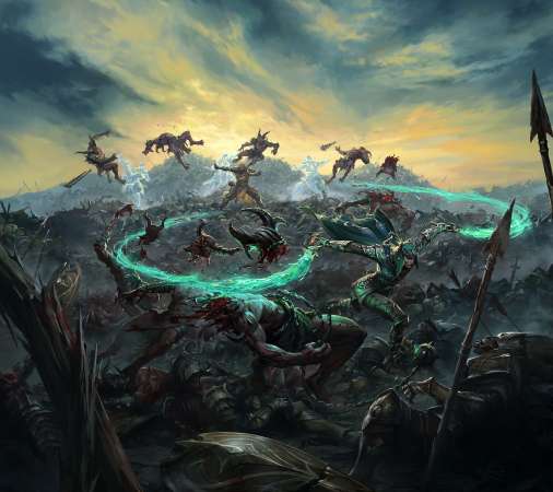 Diablo Immortal Mobile Horizontal fond d'�cran