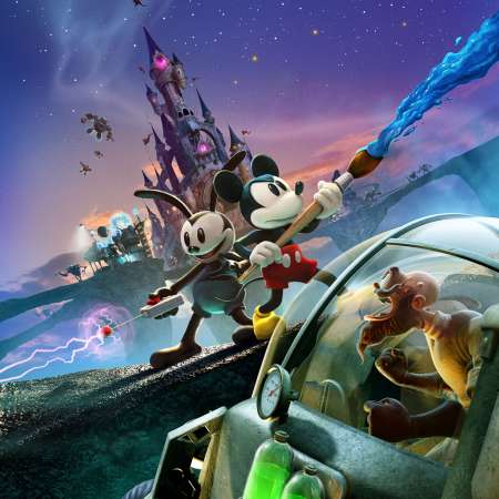 Disney Epic Mickey 2: The Power of Two Mobile Horizontal fond d'cran