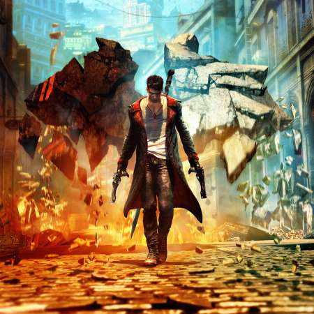 DmC Devil May Cry Mobile Horizontal wallpaper or background