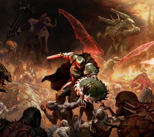 Doom: The Dark Ages Mobile Horizontal fond d'cran