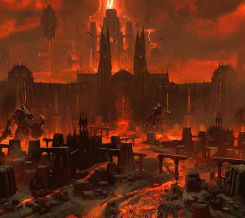 Doom: The Dark Ages Mobile Horizontal fond d'cran