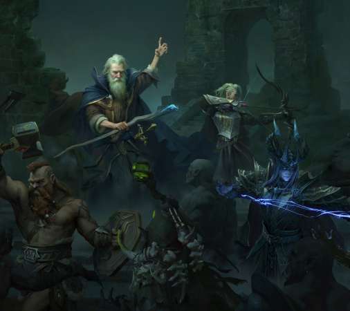 Dragonheir: Silent Gods Mobile Horizontal fond d'cran