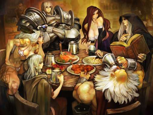 Dragon's Crown Mobile Horizontal fond d'cran