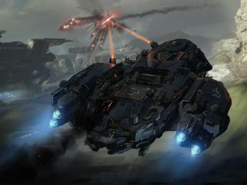 Dreadnought Mobile Horizontal fond d'cran