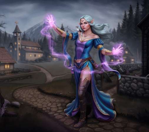 Dungeons & Dragons fan art Mobile Horizontal fond d'�cran