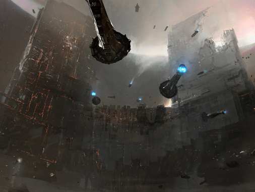 EVE Online: Citadel Mobile Horizontal fond d'cran