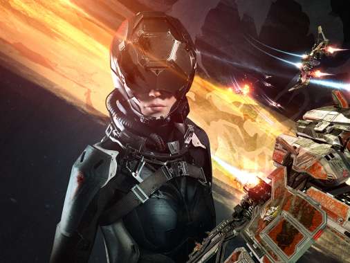 EVE: Valkyrie Mobile Horizontal fond d'cran