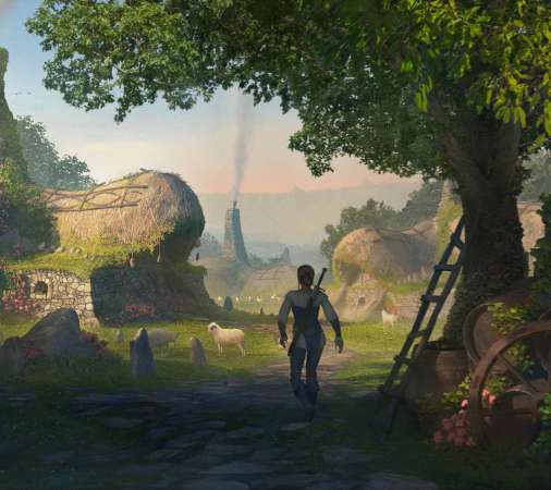 Fable Mobile Horizontal fond d'�cran