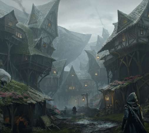 Fable Mobile Horizontal fond d'�cran