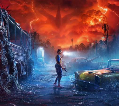 Far Cry 6 x Stranger Things Mobile Horizontal fond d'cran