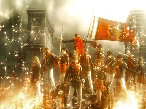 Final Fantasy Type-0 Mobile Horizontal fond d'cran