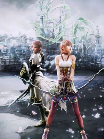 Final Fantasy XIII - 2 Mobile Horizontal fond d'cran