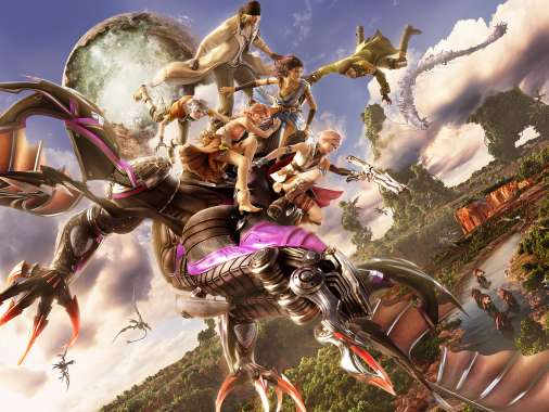 Final Fantasy XIII Mobile Horizontal fond d'cran