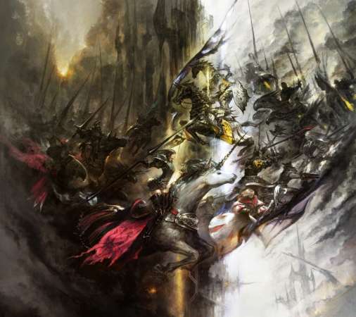Final Fantasy XIV Mobile Horizontal wallpaper or background