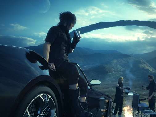 Final Fantasy XV Mobile Horizontal fond d'cran