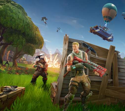 Fortnite Mobile Horizontal fond d'cran