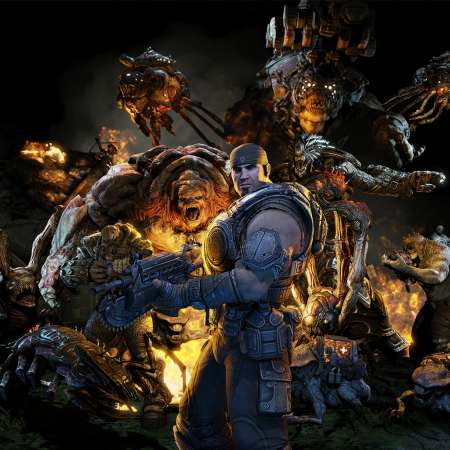 Gears of War 3 Mobile Horizontal fond d'cran