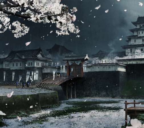 Ghost of Yotei Mobile Horizontal fond d'�cran