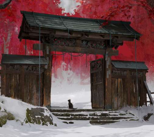 Ghost of Yotei Mobile Horizontal fond d'�cran