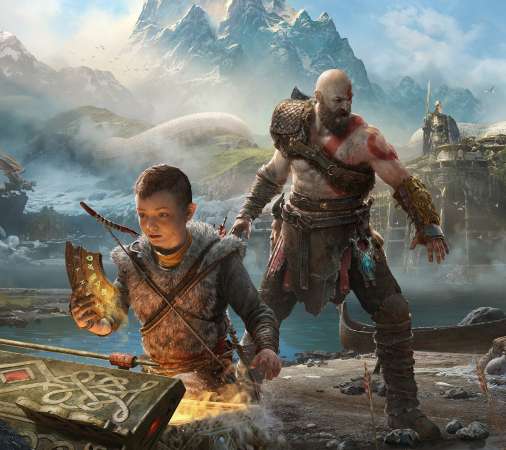 God of War 2017 Mobile Horizontal fond d'cran