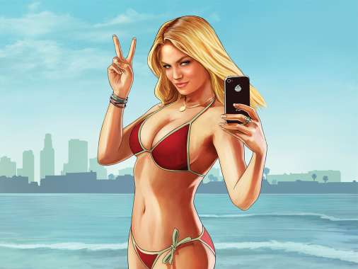 Grand Theft Auto 5 Mobile Horizontal fond d'cran