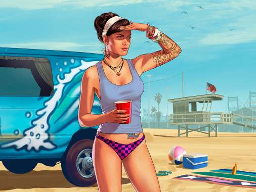 Grand Theft Auto 5 Mobile Horizontal fond d'cran