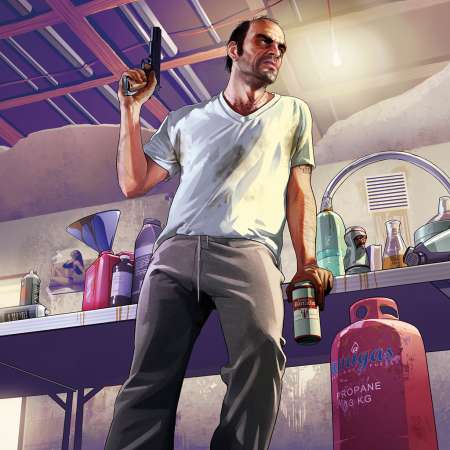 Grand Theft Auto 5 Mobile Horizontal fond d'cran