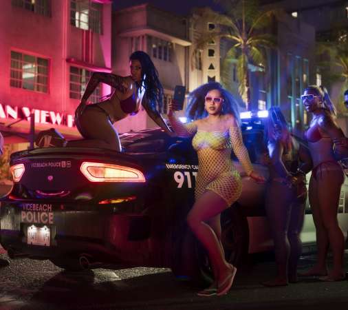 Grand Theft Auto 6 Mobile Horizontal fond d'cran