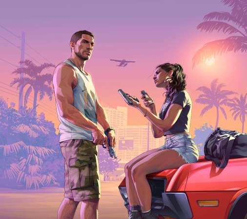 Grand Theft Auto 6 Mobile Horizontal fond d'�cran