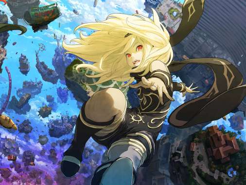 Gravity Rush 2 Mobile Horizontal wallpaper or background