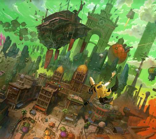 Gravity Rush Remastered Mobile Horizontal fond d'cran