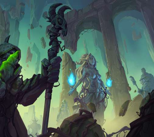 Hearthstone: Ashes of Outland Mobile Horizontal fond d'cran