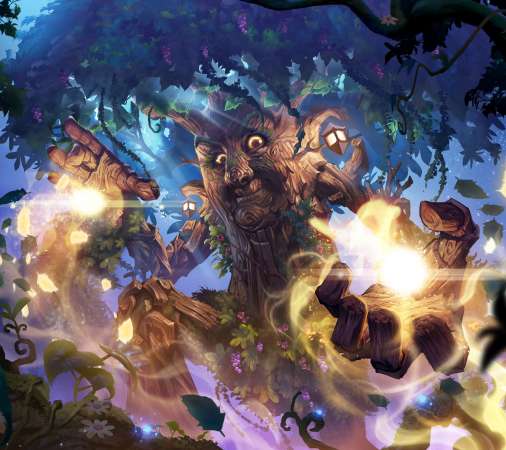 Hearthstone: Descent of Dragons Mobile Horizontal fond d'cran