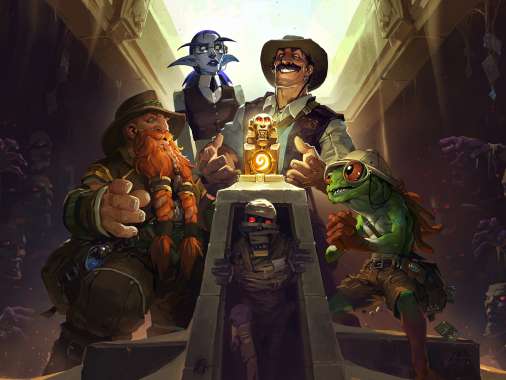 Hearthstone: Heroes of Warcraft - The League of Explorers Mobile Horizontal fond d'cran