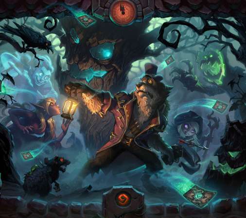 Hearthstone: Heroes of Warcraft - The Witchwood Mobile Horizontal fond d'cran