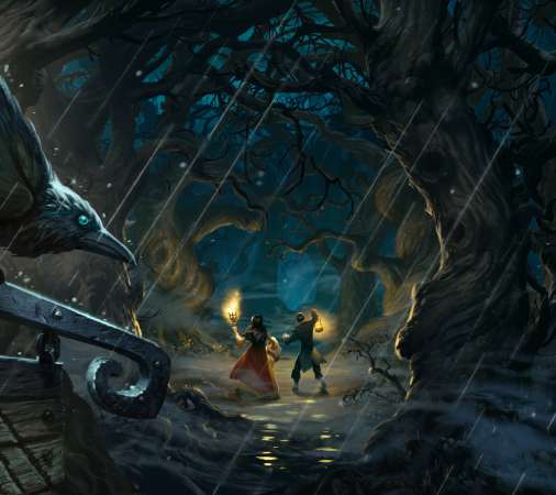 Hearthstone: Heroes of Warcraft - The Witchwood Mobile Horizontal fond d'cran
