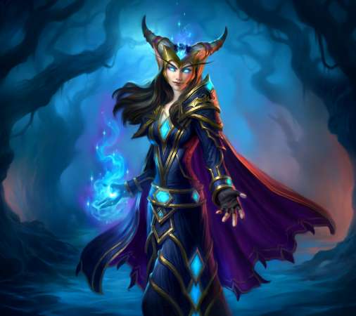 Hearthstone: Heroes of Warcraft - The Witchwood Mobile Horizontal fond d'cran