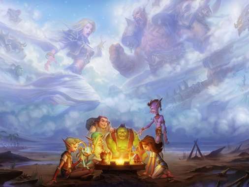 Hearthstone: Heroes of Warcraft Mobile Horizontal fond d'cran