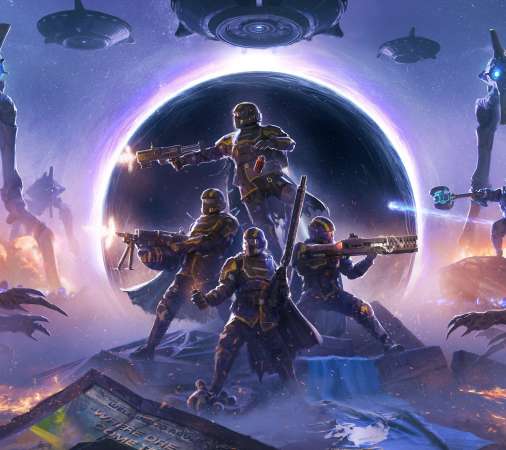 Helldivers 2 Mobile Horizontal fond d'cran