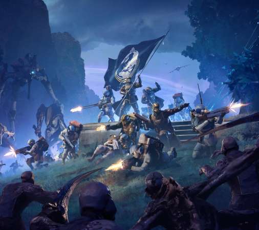 Helldivers 2 Mobile Horizontal fond d'�cran